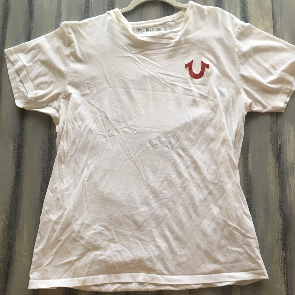 True religion white tshirt